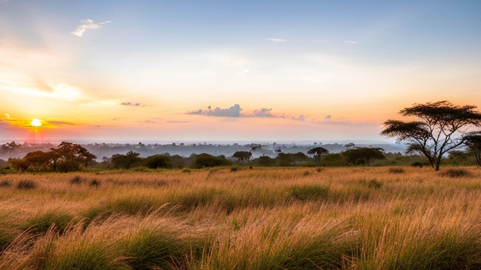 The wild Savanna Grassland