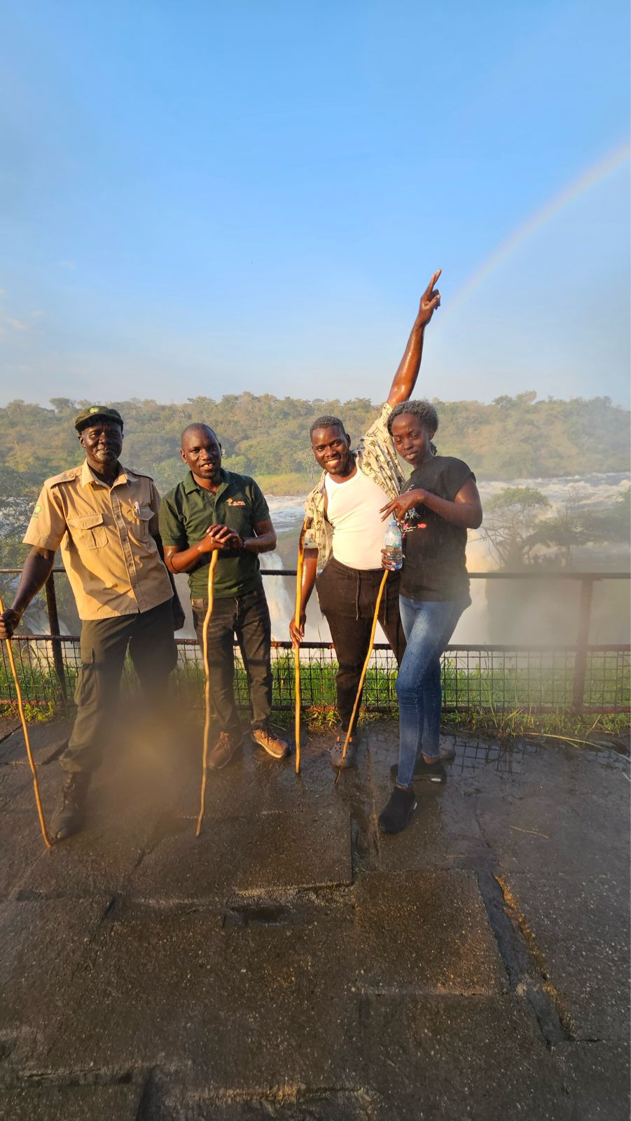 Top of Murchison Falls