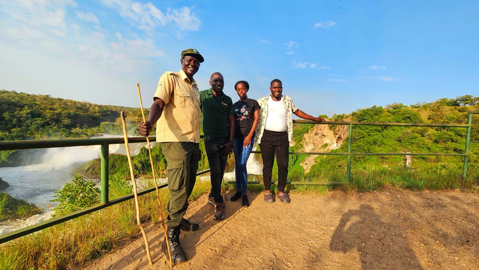 Top of the Murchison Falls